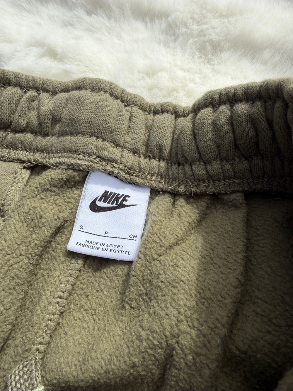 Nike stories Flight olive green sweatpant joggers small - Picture 7 of 10